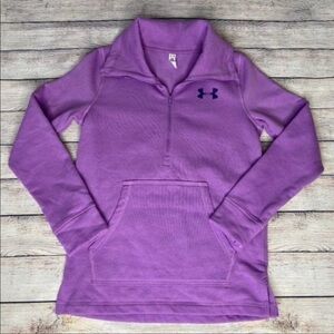 NWT Under Armour 1/2 Zip Pullover Sweatshirt Size XS